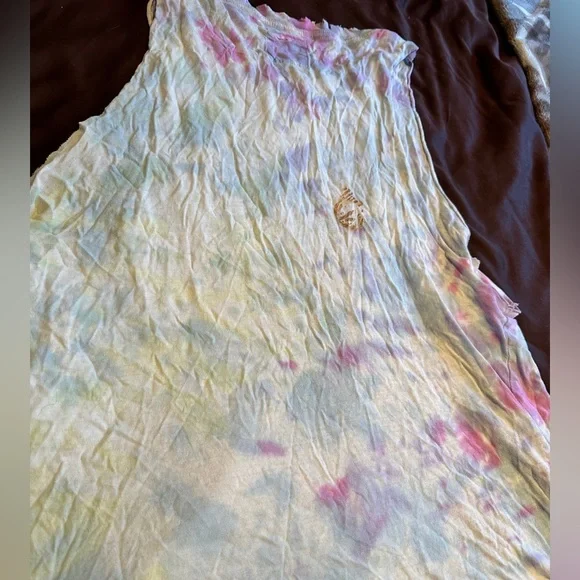 Reality Bites- Dolls Kill Tye Dye Muscle T - Picture 5 of 5